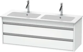 Duravit Ketho Waschtischunterbau wandhängend Weiß Matt 1270x475x480 mm - KT643201818 KT643201818