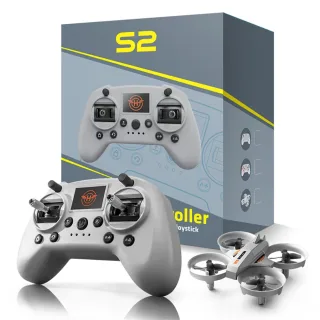 QY Mini S2 Simulation FPV Racing Drone with Simulator Controller Altitude Hold Mode Racer Training Beginner 2.4G RC Quad