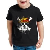 style3 T-Shirt one piece ruffy luffy monkey d strohhutbande strawhats jolly roger