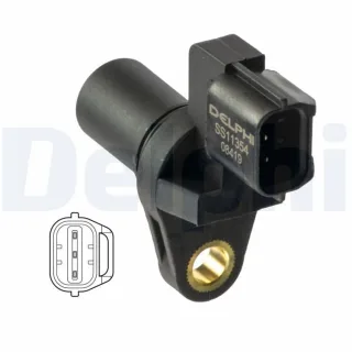 Delphi Sensor f?r Nockenwellenposition Hyundai Atos Getz H-1 Highway Santa Sonata Trajet