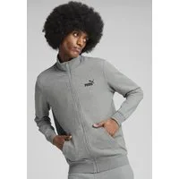 PUMA Trainingsjacke ESS NO 1 LOGO TRACK JACKET TR mit Stehkragen, Regular Fit, mit Kängurutasche, mit Reißverschluss