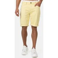 Indicode Jeansshorts Herren Page Jeans Shorts Herrenshorts 5-Pocket-Shorts aus Stretch Denim