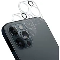 CoolGadget Schutzfolie Kameraschutz Glas für Apple iPhone 12 Pro Max, (Spar-Set 2in1, Staubgeschützt/Staubsicher), Schutzglas für Kamera-Linsen Panzerfolie für iPhone 12 Pro Max Folie