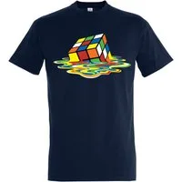 Youth Designz T-Shirt Zauberwürfel Herren Shirt mit witzigem Frontprint