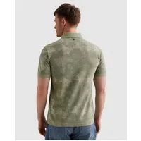 PME LEGEND Poloshirt Short sleeve polo printed two tone pique mit Logo Stickerei