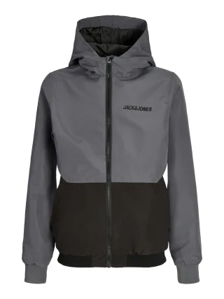 JACK&JONES - JJERUSH BLOCKING HOOD BOMBER NOOS JNR - Gr. - 164