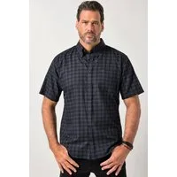 JP1880 Kurzarmhemd Karohemd Halbarm Buttondown-Kragen Modern Fit