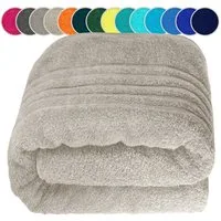 Lashuma Saunatuch XXL Handtuch London, Frottee (1-St), großes Badetuch Damen & Badehandtuch Herren 80x200 - Saunahandtuch