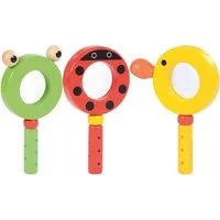 EDUPLAY Lernspielzeug Lupe, Holz, Ø 6,8 x 12,8 cm (0-St)