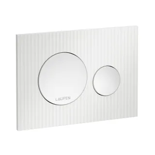 Laufen Betätigungsplatte MOONDANCE INEO mit Zweimengenbetätigung weiß, H9001160000001 H9001160000001
