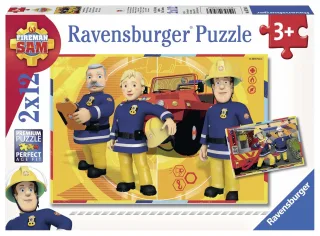 Ravensburger Puzzle 07584 - Sam im Einsatz [2 x 12 Teile]