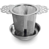WestCraft Teesieb Royales Teesieb, Teeinfusor, Gewürzsieb, Rostfreier Edelstahl, rostfreier Edelstahl, (1-St), Tee Sieb für Tasse & losen Tea Ø 6,5 cm, H7 cm