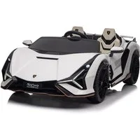 Smarty Elektro-Kinderauto Elektro Kinderauto Lamborghini SIAN mit Lizenz Allrad 4x75W 24V/9Ah