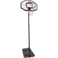 Basketballständer höhenverstellbar bis 265 cm mit befüllbarem Standfuß und Metallring