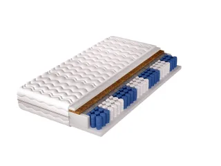 Matratze Taschenfederkern 7 Zonen NEVA H3 200x200x19 cm