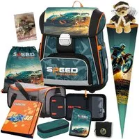 OXYBAG Schulranzen 1.Klasse Jungen in unterschiedlichen Sets (10-tlg)