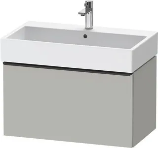 Duravit D-Neo Waschtischunterbau wandhängend Betongrau Matt 784x442x440 mm - DE42730BD070000 DE42730BD070000