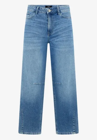 zero - Barrel-Jeans Mid Waist 29 Inch middle blue denim - Gr. - 40