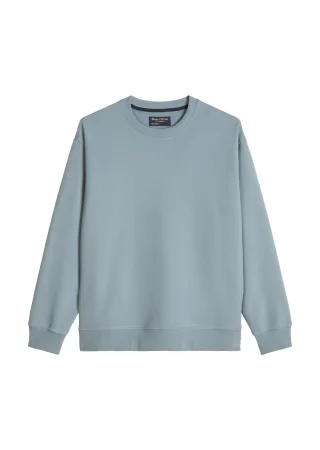 Marc OPolo Casual - Sweatshirt relaxed Black Pepper - Gr. - M