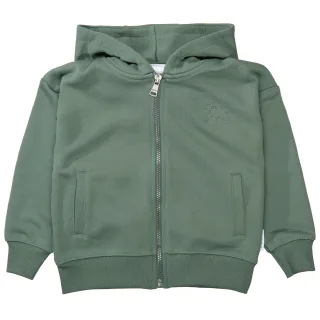 BASEFIELD - Kn.-Sweatjacke dark green - Gr. - 134
