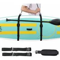 FOUORTUNATE-BEE Schulterriemen Verstellbarer Tragegurt für SUP- und Surfboards (3-St) Praktisches Tragesystem für Stand-Up-Paddle-Boards