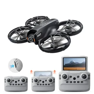 WLRC M5 WiFi FPV with 4.3inch Telescopic Screen Controller HD Dual Camera Electrically Adjustable Optical Flow Hover Bru
