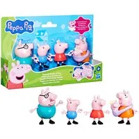Hasbro Spielfigur Peppa Pig Peppas fünfköpfige Familie, (Set)