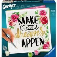 Ravensburger Malen nach Zahlen CreArt, Make your dreams happen, Made in Europe