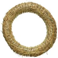 Kaemingk Bastelkranz, Strohkranz / Kranz Rohling 35cm natur