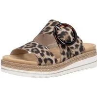 Remonte Keilpantolette Schlupfschuh, Sommerschuh mit praktischem Klettverschluss