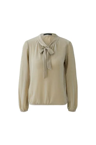 Oui - Shirt light stone - Gr. - 36