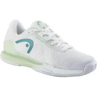 Head Sprint Pro 4.0 Clay/Sandplatz 2025 weiss/lime Damen Tennisschuh