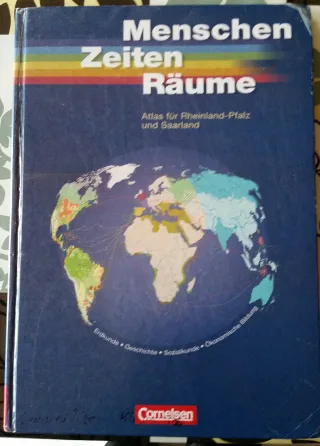 Menschen Zeiten Räume - Atlanten - Regionalausgaben: Atlas für Rheinland-Pfalz und Saarland: Erdkunde Geschichte Sozialkunde Ökonom. Bildung [Gebundene Ausgabe] [2002]