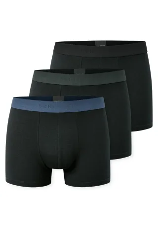 SCHIESSER - 3PACK Shorts sortiert 3 - Gr. - 8
