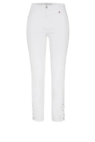 relaxed - Meine beste Freundin 7/8 weiss - Gr. - 38K