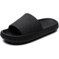 HUSK'SWARE Badepantolette (Unisex Badeschlappen – Rutschfest & leicht für Sommer und Bad) Rutschfeste Sohle Bequemes Fußbett Vielseitig einsetzbar