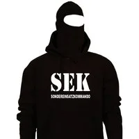 coole-fun-t-shirts Kostüm SEK Kostüm EINSATZKOMMANDO Set Sturmhaube + T-Shirt Kinderkostüm
