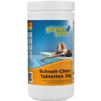 Planet Pool Poolpflege Planet Pool - Schnell-Chlor-Tabletten 20 g, 1 kg