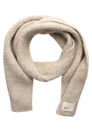 Street One - Schal mit Woll-Anteil beige