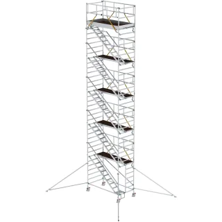 Munk Rollgerüst SG 1,35 x 2,45 m mit Schrägaufstiegen & Ausleger - 167511
