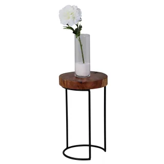 Beistelltisch Tisch BIMA 28x28x45 cm Sheesham Massivholz