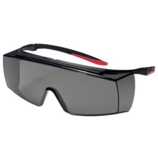 uvex Überbrille super f OTG Infrarotschutz 3,0 schwarz, rot - 9169173