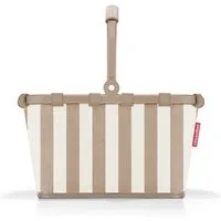 REISENTHEL® Einkaufskorb carrybag XS summerstripes coffee