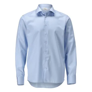 MASCOT Herren Langarmhemd FRONTLINE Hellblau 39-40 - 20504-750-71-39-40