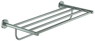 GROHE Multi-Badetuchhalter Essentials 40800 604mm Metall supersteel, 40800DC1 40800DC1