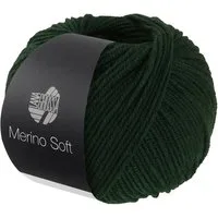 LANA GROSSA MERINO SOFT Wolle Häkelwolle, 125 m (Weiches Mischgarn aus Merinowolle und Mikrofaser), 50 g