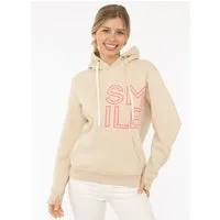 Zwillingsherz Hoodie "Alissa 2.0" mit SMILE Stickerei vorne und hinten