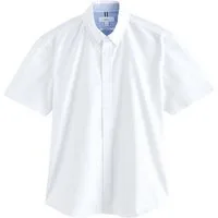 Next Kurzarmhemd Kurzärmeliges Regular Fit Oxford-Hemd (1-tlg)