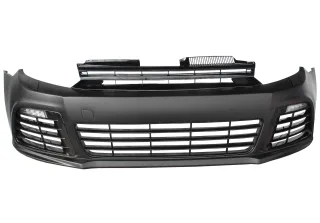 Front Stoßstange Spoiler Kühlergrill Gitter LED Tagfahrlicht für VW Golf 6