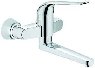 GROHE EH-WT-Batt. Euroeco Special 32773 Wandmontage Ausladung 256mm chrom 32773000